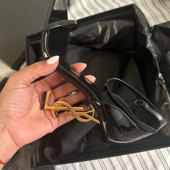 Authentic YSL opyum sandals with clutch bag - Picture 3 of 11